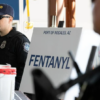 CBP officers stand near seized fentanyl at the Port of Nogales in Ariz., on Jan. 26, 2019. Photo: Jerry Glaser / U.S. Customs and Border Protection via DVIDS / Public Domain